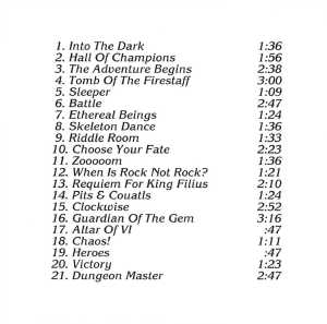 Dungeon Master The Album (USA) - Booklet Page 002