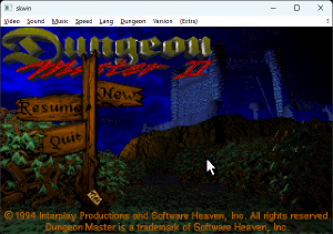 SKWIN: Dungeon Master II for Windows