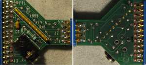 FTL Sound Adapter - Printed Circuit With Pin Numbers FTL Sound Adapter - Printed Circuit With Pin Numbers
