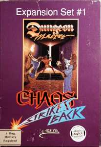 Chaos Strikes Back (Amiga) - Alternate Box Front Chaos Strikes Back (Amiga) - Alternate Box Front
