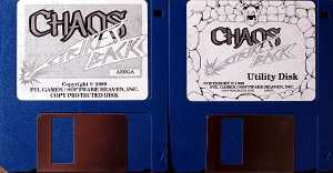 Chaos Strikes Back (Amiga) - Alternate Disks Front Chaos Strikes Back (Amiga) - Alternate Disks Front