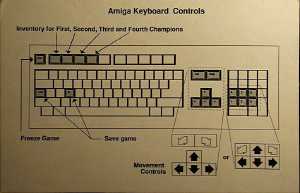 Chaos Strikes Back (Amiga) - Alternate Keyboard Controls Front Chaos Strikes Back (Amiga) - Alternate Keyboard Controls Front