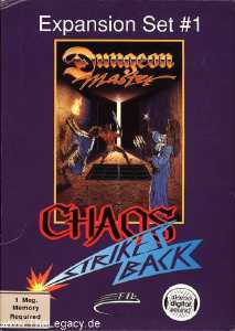 Chaos Strikes Back (Amiga) - Box Front (Alternate) Chaos Strikes Back (Amiga) - Box Front (Alternate)
