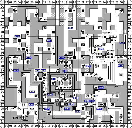 Chaos Strikes Back (Amiga) - DME Dungeon Level 06