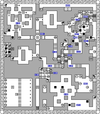 Chaos Strikes Back (Amiga) - DME Dungeon Level 07