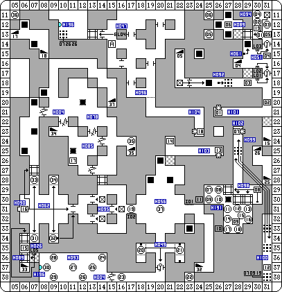 Chaos Strikes Back (Amiga) - DME Dungeon Level 08