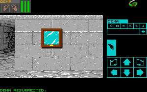 Chaos Strikes Back (Amiga) - Version 31E Dungeon view