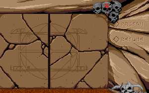 Chaos Strikes Back (Amiga) - Version 31E Main Menu