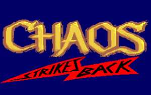 Chaos Strikes Back (Amiga) - Version 31E Title