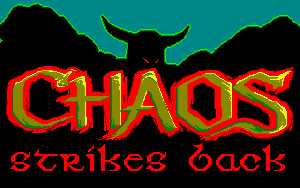 Chaos Strikes Back (Amiga) - Version 31M Title