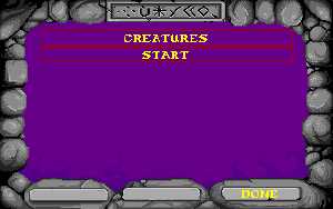 Chaos Strikes Back (Amiga) - Version U2E Hint Oracle Hint Names