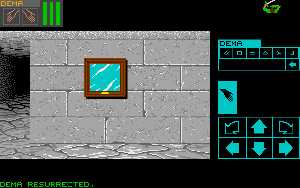 Chaos Strikes Back (Atari ST) - Dungeon view