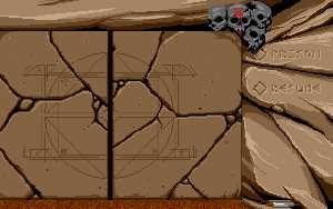 Chaos Strikes Back (Atari ST) - Main Menu