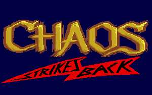 Chaos Strikes Back (Atari ST) - Title