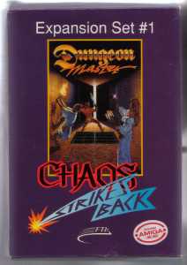 Chaos Strikes Back (France, Amiga) - Box Front