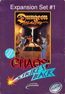 Chaos Strikes Back (France, Atari ST) - Box Front