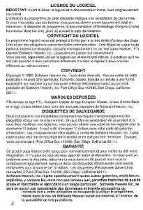 Chaos Strikes Back (France, Atari ST) - Mirrorsoft Edition Manual Page 004