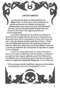 Chaos Strikes Back (France, Atari ST) - Mirrorsoft Edition Manual Page 007