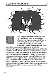 Chaos Strikes Back (France, Atari ST) - Mirrorsoft Edition Manual Page 026