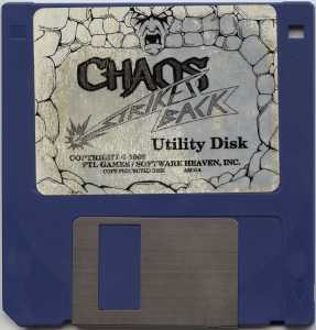 Chaos Strikes Back (Germany, Amiga) - Alternate Utility Disk Front Chaos Strikes Back (Germany, Amiga) - Alternate Utility Disk Front