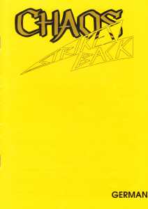 Chaos Strikes Back (Germany, Atari ST) - Psygnosis Edition Manual Page 001