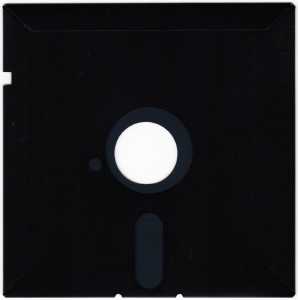 Chaos Strikes Back (Japan, PC-9801) - 5-25-inch Save Disk Back