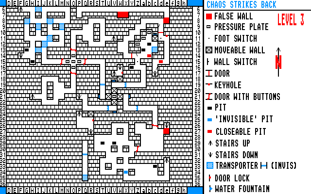 Chaos Strikes Back - Set 2 Dungeon Level 03