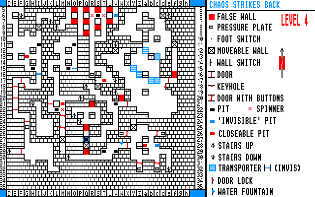 Chaos Strikes Back - Set 2 Dungeon Level 04