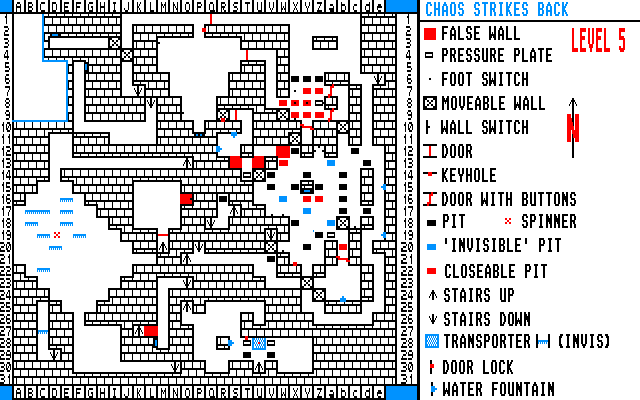 Chaos Strikes Back - Set 2 Dungeon Level 05