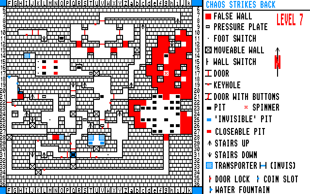 Chaos Strikes Back - Set 2 Dungeon Level 07