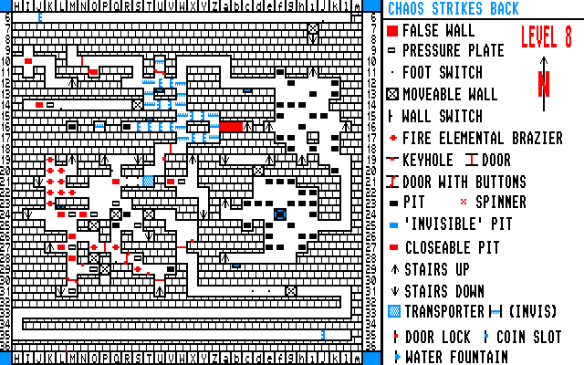 Chaos Strikes Back - Set 2 Dungeon Level 08