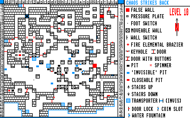 Chaos Strikes Back - Set 2 Dungeon Level 10