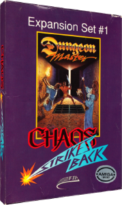 Chaos Strikes Back for Amiga (United Kingdom Mirrorsoft)