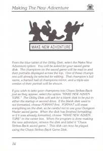 Chaos Strikes Back (United Kingdom, Amiga) - Manual Page 018 Chaos Strikes Back (United Kingdom, Amiga) - Manual Page 018