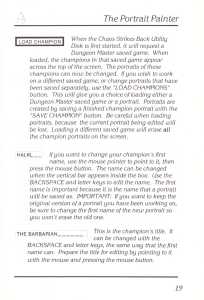 Chaos Strikes Back (United Kingdom, Amiga) - Manual Page 021 Chaos Strikes Back (United Kingdom, Amiga) - Manual Page 021