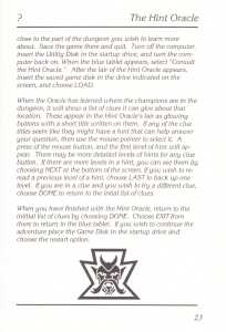 Chaos Strikes Back (United Kingdom, Amiga) - Manual Page 025 Chaos Strikes Back (United Kingdom, Amiga) - Manual Page 025