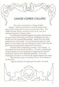 Chaos Strikes Back (United Kingdom, Atari ST) - Manual Page 007 Chaos Strikes Back (United Kingdom, Atari ST) - Manual Page 007