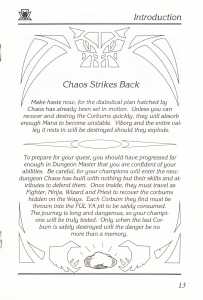 Chaos Strikes Back (United Kingdom, Atari ST) - Manual Page 015 Chaos Strikes Back (United Kingdom, Atari ST) - Manual Page 015