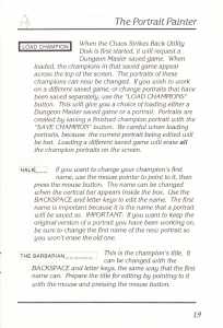 Chaos Strikes Back (United Kingdom, Atari ST) - Manual Page 021 Chaos Strikes Back (United Kingdom, Atari ST) - Manual Page 021