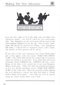 Chaos Strikes Back (United Kingdom, Atari ST) - Psygnosis Edition Manual Page 016 Chaos Strikes Back (United Kingdom, Atari ST) - Psygnosis Edition Manual Page 016
