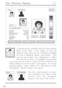 Chaos Strikes Back (United Kingdom, Atari ST) - Psygnosis Edition Manual Page 018 Chaos Strikes Back (United Kingdom, Atari ST) - Psygnosis Edition Manual Page 018