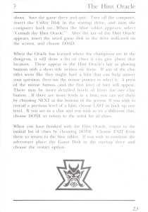 Chaos Strikes Back (United Kingdom, Atari ST) - Psygnosis Edition Manual Page 023 Chaos Strikes Back (United Kingdom, Atari ST) - Psygnosis Edition Manual Page 023