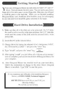 Dungeon Master (Europe, PC) - Quick Start Guide Page 002 Dungeon Master (Europe, PC) - Quick Start Guide Page 002
