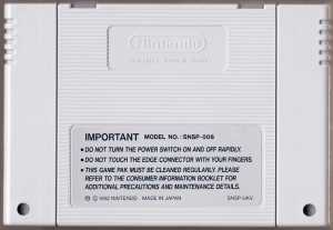 Dungeon Master (Europe, Super NES) - Cartridge With No 05 Back Dungeon Master (Europe, Super NES) - Cartridge With No 05 Back