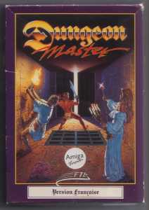 Dungeon Master (France, Amiga) - Mirrorsoft Second Edition Box Front