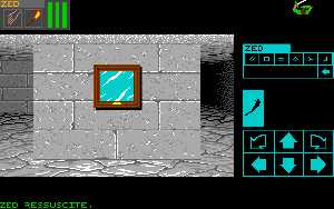 Dungeon Master (France, Amiga) - Version 20 Dungeon view
