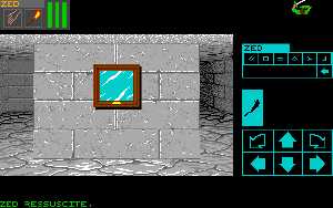 Dungeon Master (France, Amiga) - Version 36 Dungeon view