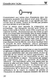 Dungeon Master (France, Atari ST) - Mirrorsoft Edition Manual Page 046 Dungeon Master (France, Atari ST) - Mirrorsoft Edition Manual Page 046