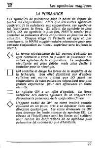 Dungeon Master (France, Atari ST) - Mirrorsoft Edition Manual Page 053 Dungeon Master (France, Atari ST) - Mirrorsoft Edition Manual Page 053