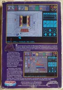 Dungeon Master (France, Atari ST) - Mirrorsoft Second Edition Box Back Dungeon Master (France, Atari ST) - Mirrorsoft Second Edition Box Back